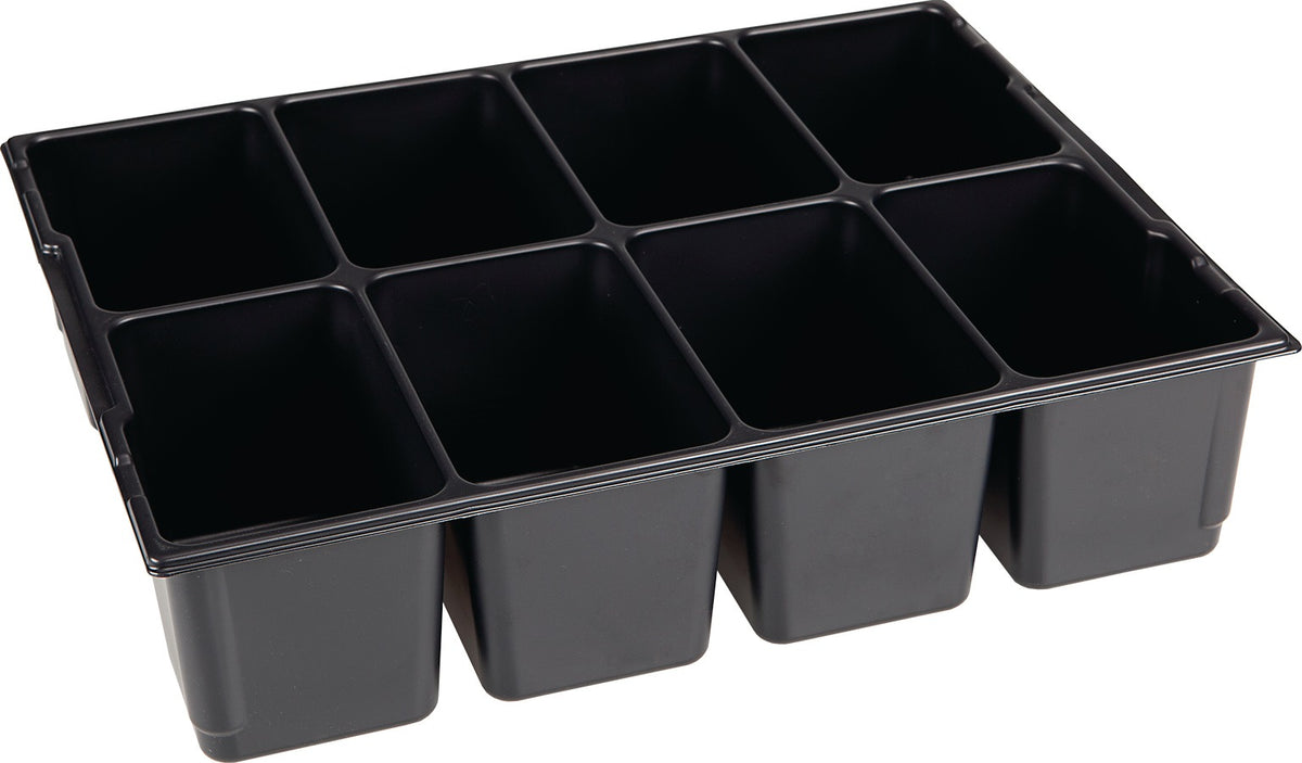 BS SYSTEMS Kleinteileeinsatz L-BOXX® LB 102 B404xT312xH61mm Polystyrol mit 8 Mulden