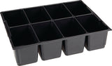 BS SYSTEMS Kleinteileeinsatz L-BOXX® LB 102 B404xT312xH61mm Polystyrol mit 8 Mulden