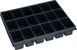 BS SYSTEMS Kleinteileeinsatz i-BOXX iB 72 mit 8 Mulden, 349 x 265 x 63 mm, Polystyrol