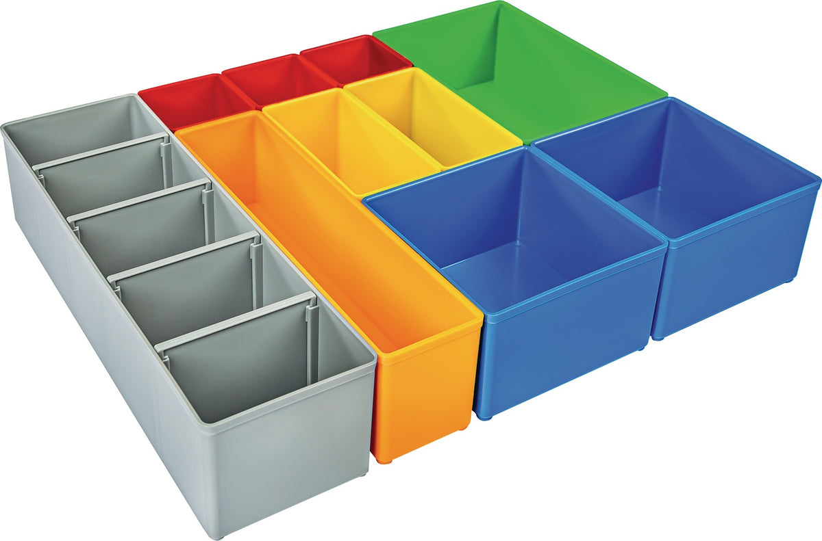 BS SYSTEMS Einteilungsset H3 iB 72 – 14 Fächer, 6 Farben, für i-BOXX 72 & LS-Tray 72
