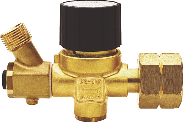 SIEVERT Propankleindruckregler ohne Manometer 1-4 bar 5-12 kg/h – stufenlos einstellbar