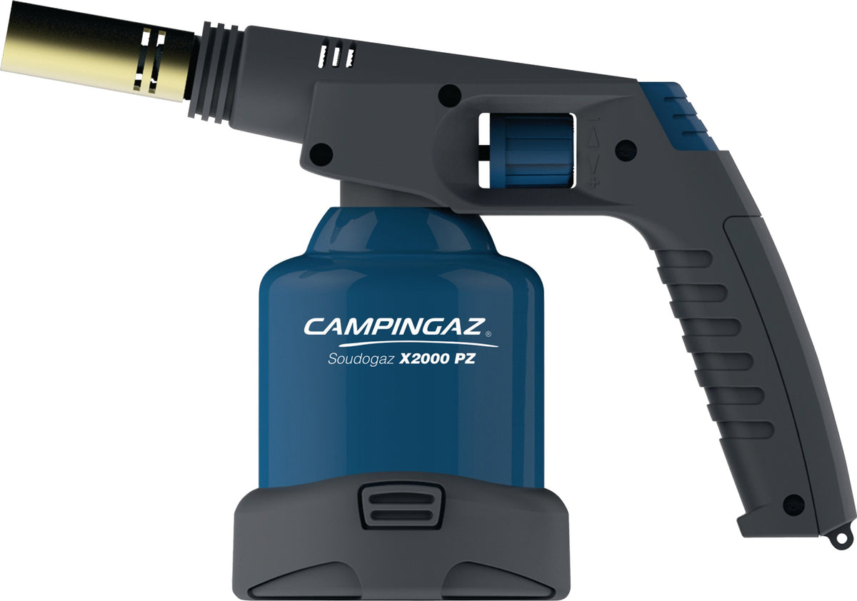 SOUDOGAZ® X2000 PZ Lötlampe von CAMPINGAZ – 1,65 kW, 1800 °C, Piezozündung, ohne Stechkartusche