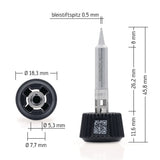 ERSA Lötspitze Bleistiftspitz B.0,4mm 0142SDLF04L/SB mit ERSADUR Beschichtung