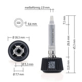 ERSA Lötspitze Bleistiftspitz B.0,4mm 0142SDLF04L/SB mit ERSADUR Beschichtung