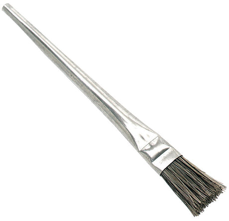 Nölle Profi Brush Lötwasserpinsel 120 mm Chinaborste, konisch flache Blechhülse