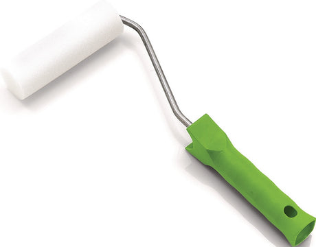 NÖLLE Lackierroller 55 mm Schaumstoff fein mit 200 mm Bügel für lösemittelhaltige Lacke