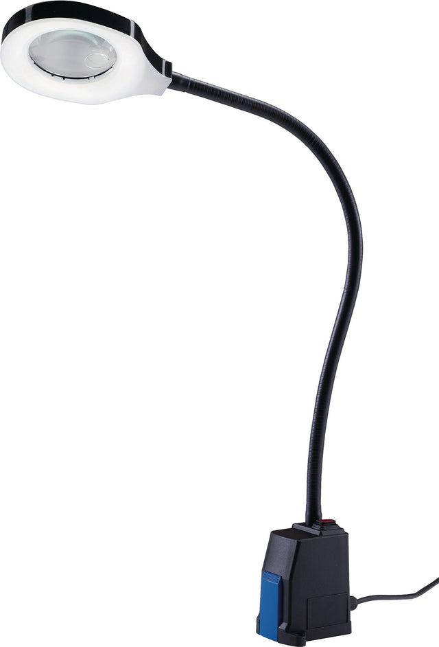 HEDI LED-Arbeitsleuchte 6 W 550 lm mit Vergrößerungslupe und Flexschlauch