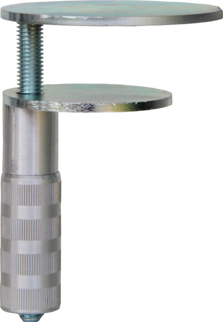 BAUER & BÖCKER Tischklemme Ø 73 + 90 mm mit 2 Metallplatten für Tischplatten bis 90 mm