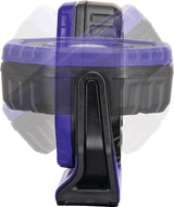 PROMAT LED-Akkuhandleuchte 7 W, 100–700 lm, 360° verstellbar, mit Magnet und USB-Kabel