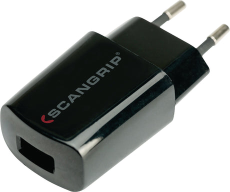 SCANGRIP USB-Ladegerät 2A – Kompaktes Ladegerät für USB-kompatible SCANGRIP-Produkte