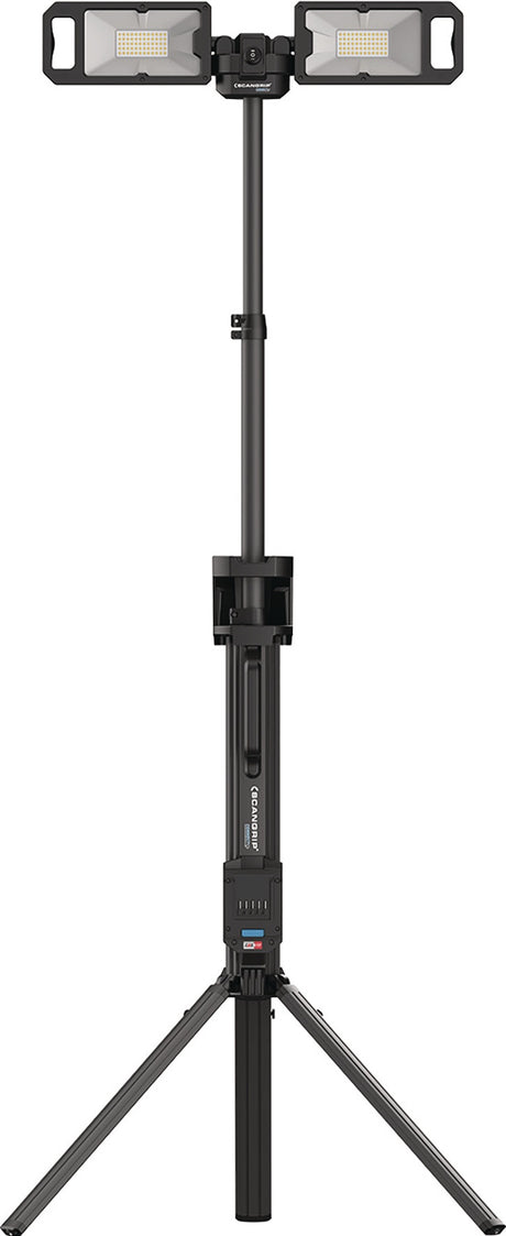 SCANGRIP LED-Strahler TOWER 5 CONNECT 45 W 2500-5000 lm IP30 mit Schnellfaltsystem