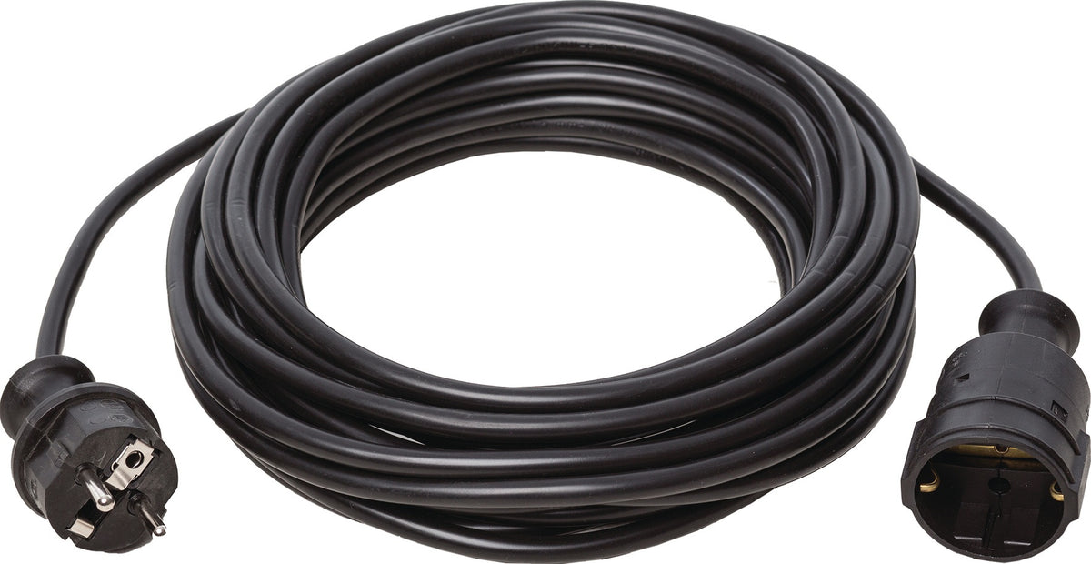 Schutzkontaktverlängerung 16 A 230 V 3x1,5 mm² 3 m H05VV-F von WEINGÄRTNER