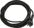 WEINGÄRTNER Anschlussleitung H05RN-F 2x1,0mm² 5m Schutzkontaktstecker schwarz
