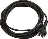 WEINGÄRTNER Anschlussleitung H05RN-F 2x1,0mm² 5m Schutzkontaktstecker schwarz