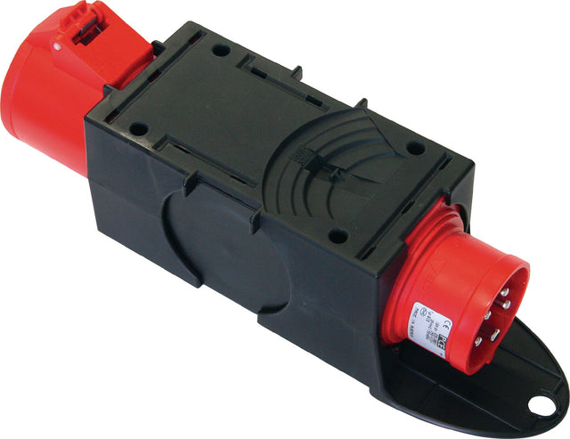 JÄGER DIREKT CEE-Adapter 16A 400V 6h IP44 – Spritzwassergeschützt für Innen- und Außenbereich