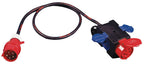1xCEE 16 A, 2x230V