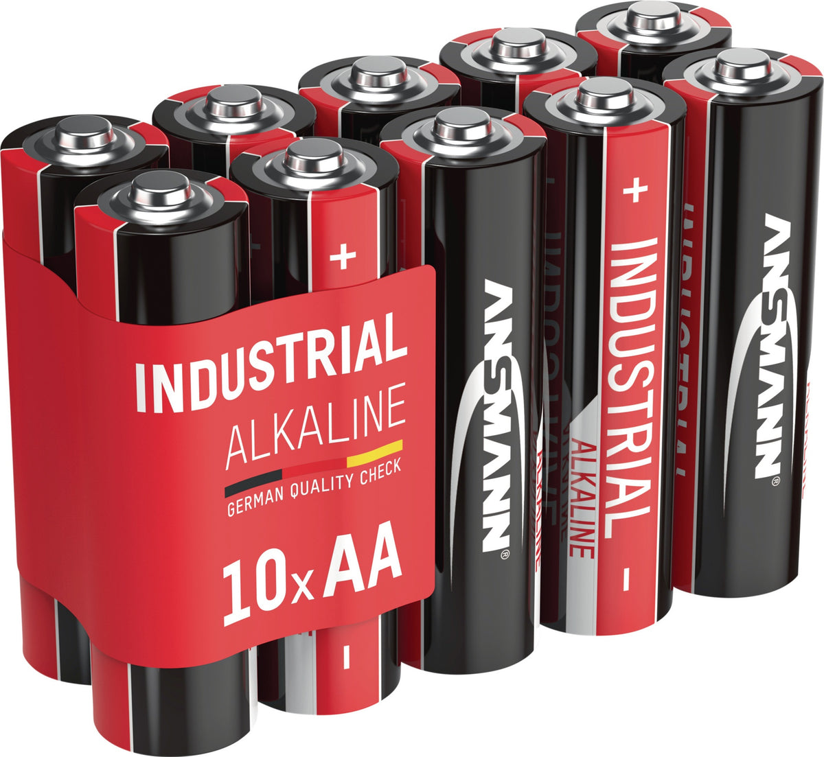 ANSMANN Batterie Industrial AAA Micro LR03 1,5V 1200 mAh – 10 Stück Pack