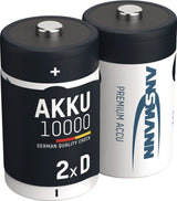 ANSMANN Akkuzelle 1,2 V 1000 mAh R03-AAA-Micro HR03, 4er Blister