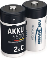 ANSMANN Akkuzelle maxE 1,2 V 800 mAh R03-AAA-Micro HR03 – 4er Blister, vorgeladen & sofort einsatzbereit