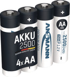 1,2 V / 2500 mAh / R6-AA-Mignon