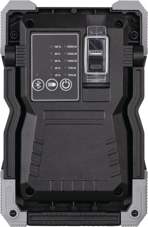 BRENNENSTUHL Akku-LED-Strahler RUFUS 30 W 3000 lm IP65 mit Powerbank-Funktion