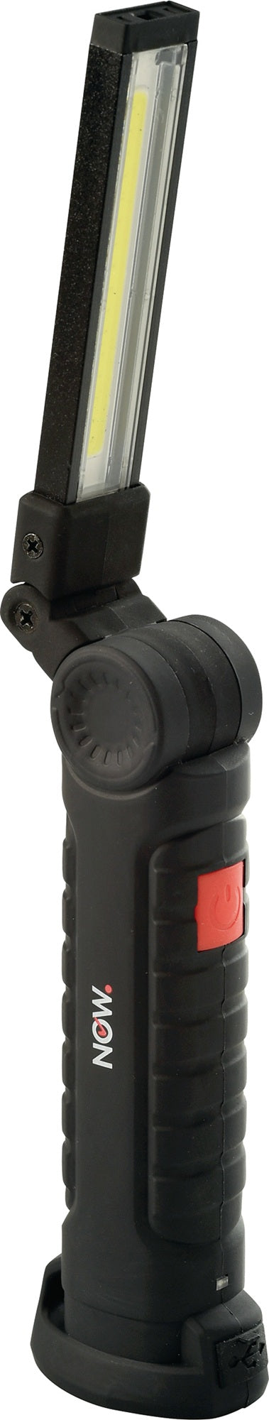 NOW LED-Akkuhandleuchte 3 W 150 lm 270° schwenkbar mit Magnetfuß