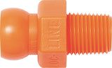 LOC-LINE Gewindenippel Gr. 1/4″ R 1/8 – Beutel mit 4 Stück, 6,35 mm