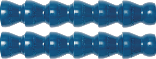 LOC-LINE Gelenkschlauch Größe 1/2 Zoll, Gesamtlänge 276 mm, Beutel mit 2 Stück – flexibles Kühlmittelgelenkschlauchset
