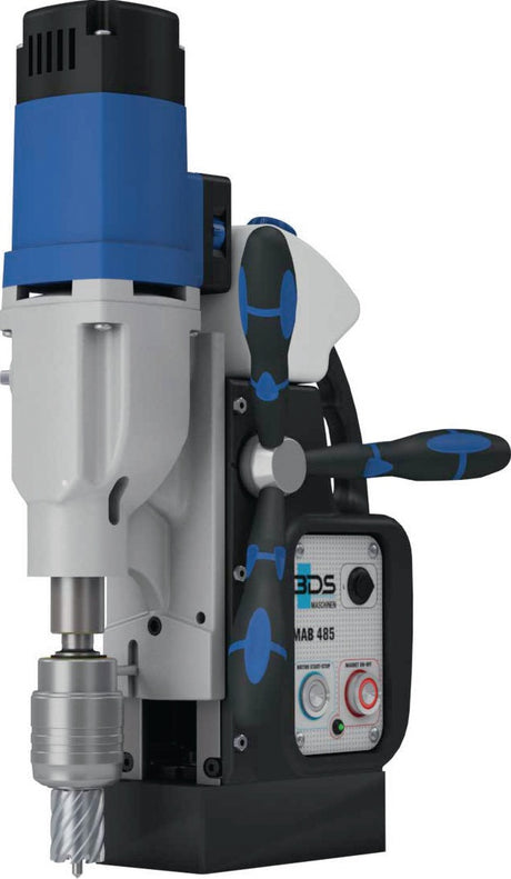 BDS Kernbohrmaschine MAB 485N 50 (HM)/40 (HSS) – 1150 W, Weldon 3/4" KEYLESS, 160 mm Hub