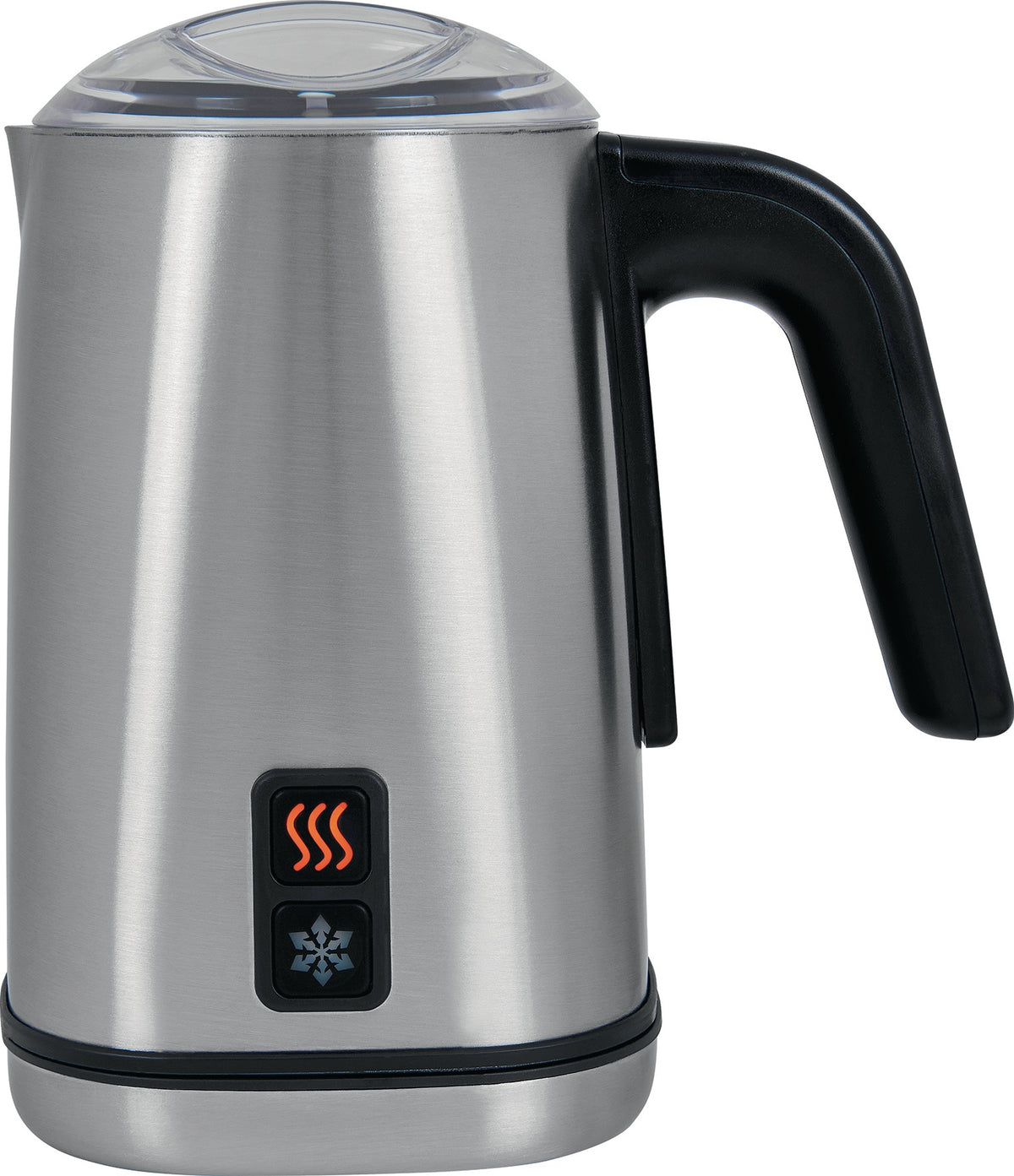 GUTFELS Milchaufschäumer MILK 5010 – 500 W, Edelstahl, Milchschaum 150 ml & heiße Milch 350 ml