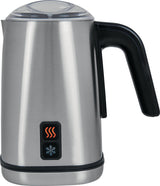 GUTFELS Milchaufschäumer MILK 5010 – 500 W, Edelstahl, Milchschaum 150 ml & heiße Milch 350 ml