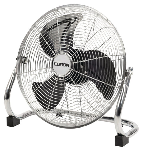 EUROM Bodenventilator HVF14-2, 430 mm, 65 W, 3-Stufen-Motor, 150° vertikal verstellbar