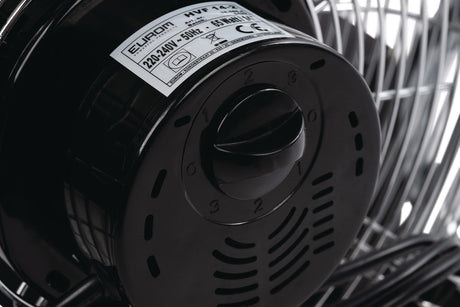 EUROM Bodenventilator HVF14-2, 430 mm, 65 W, 3-Stufen-Motor, 150° vertikal verstellbar