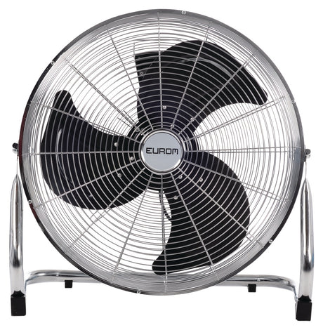 EUROM Bodenventilator HVF14-2, 430 mm, 65 W, 3-Stufen-Motor, 150° vertikal verstellbar