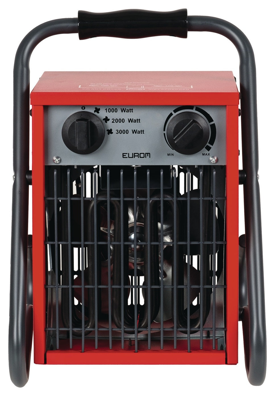 EUROM EK Fanheat 2000 Elektroheizer 2000 W mit Kaltluftventilator und Thermostat