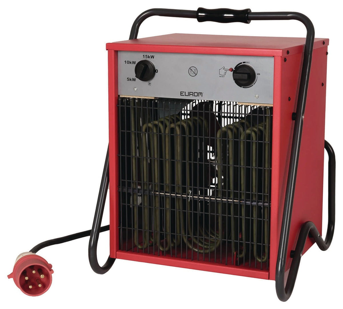 EUROM EK Fanheat 2000 Elektroheizer 2000 W mit Kaltluftventilator und Thermostat