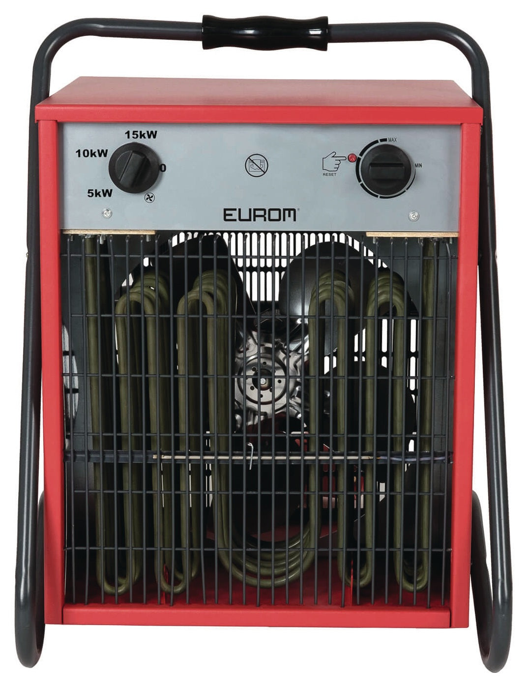 EUROM EK Fanheat 2000 Elektroheizer 2000 W mit Kaltluftventilator und Thermostat
