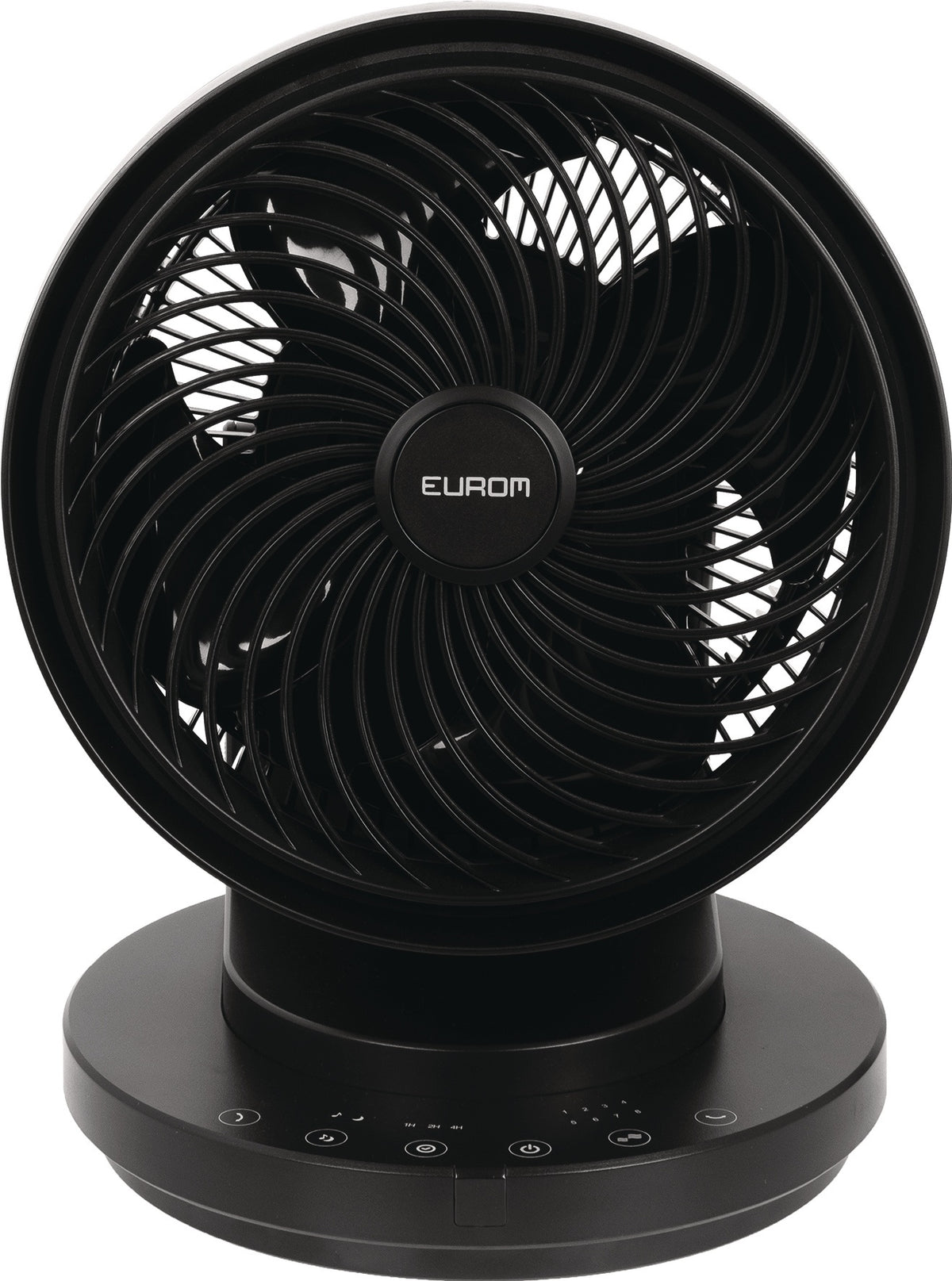 EUROM Tischventilator Vento 3D Silent Comfort – 36 cm, 3D-Oszillation, Schwarz