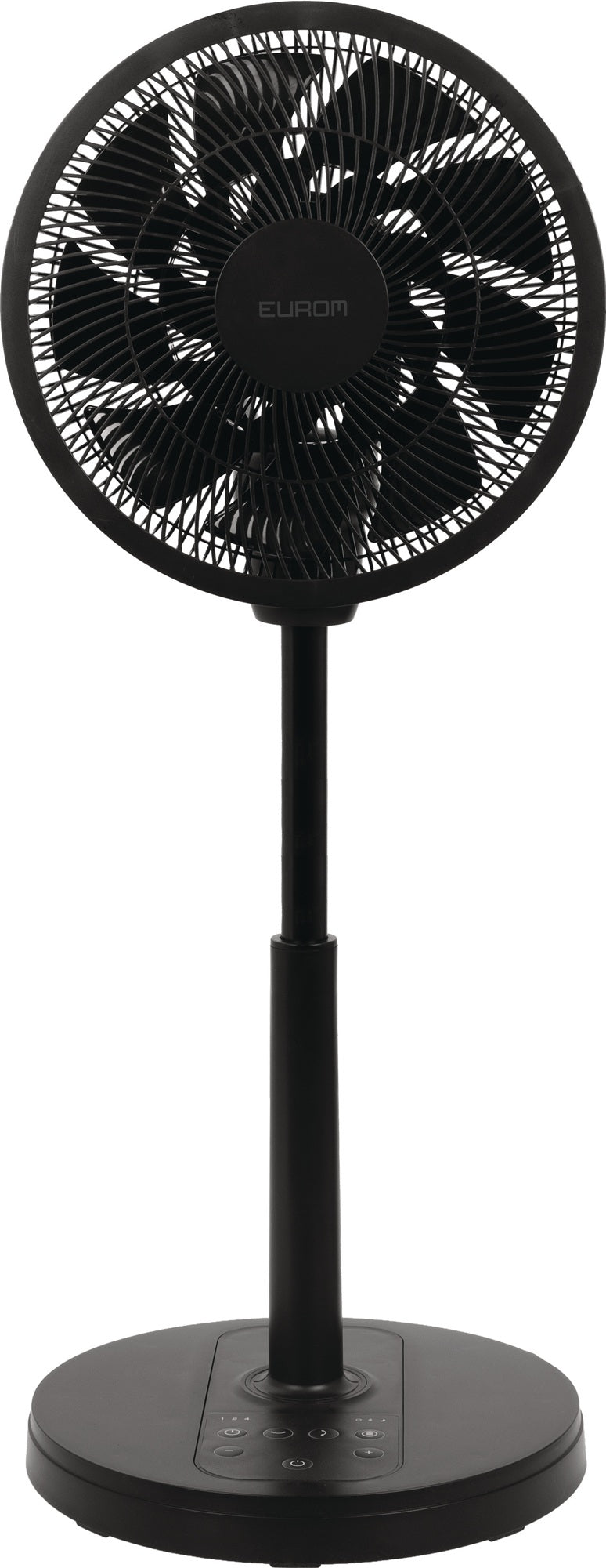 EUROM Standventilator Vento 3DS Silent Comfort – 94 cm, 3D-Oszillation, Schwarz