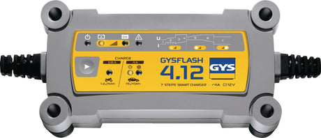 GYS GYSFLASH 4.12 Batterieladegerät 12 V 0,8-4,0 A IP65 mikroprozessorgesteuert