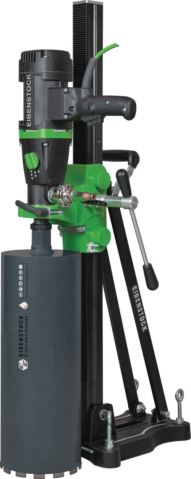 EIBENSTOCK Diamantkernbohreinheit PLE 182 – 2300 W, nass 12-182 mm, trocken 12-202 mm