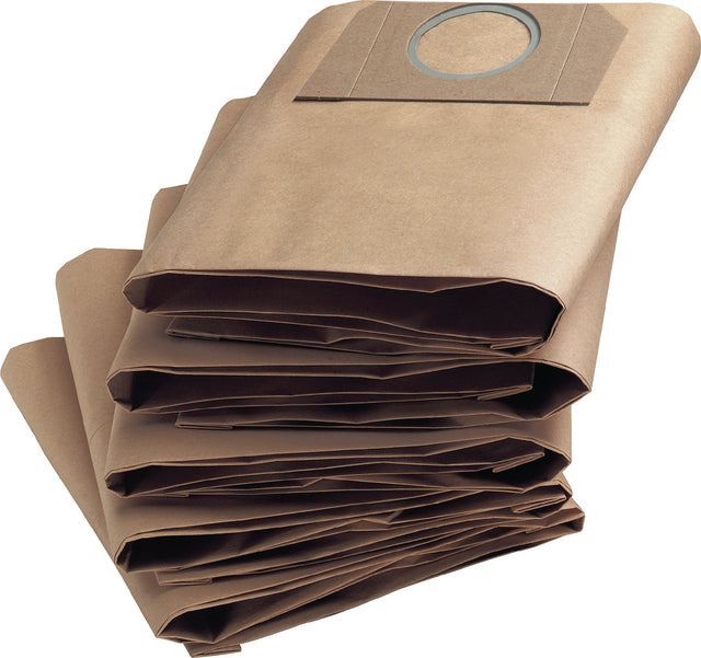 KÄRCHER Papierfilterbeutel für alle NT27 – 5 Stück pro Verpackungseinheit