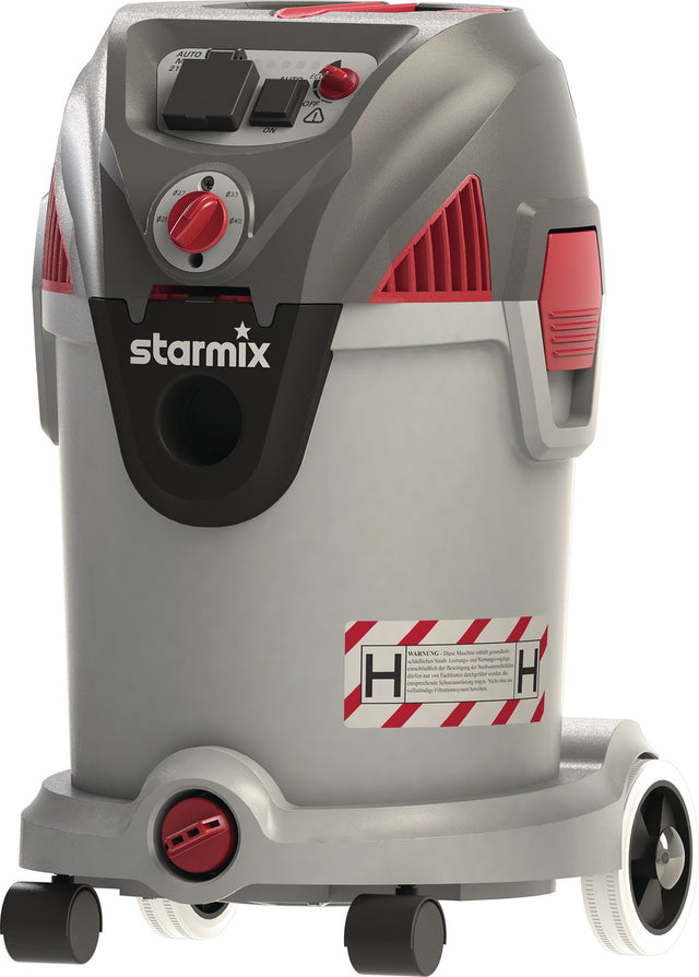 STARMIX Sicherheitssauger APDH-1430 1400 W 30 l Staubklasse H mit PressClean