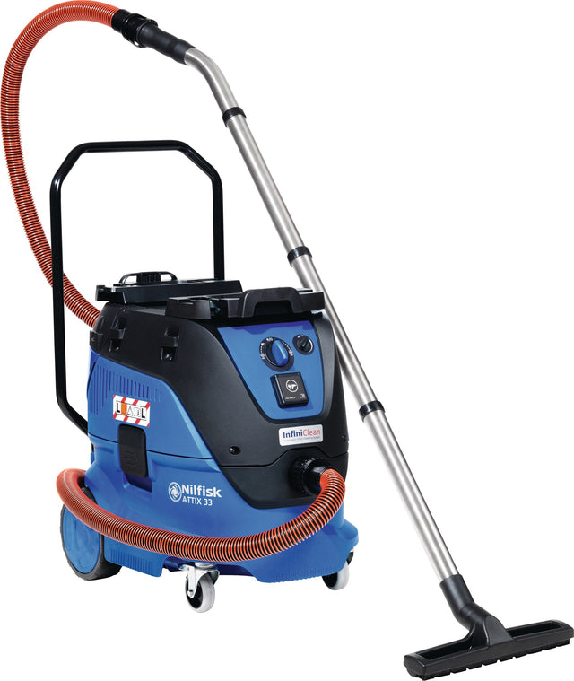 NILFISK ATTIX 33-2L IC Mobile Nass- und Trockensauger 1400 W 30 l InfiniClean