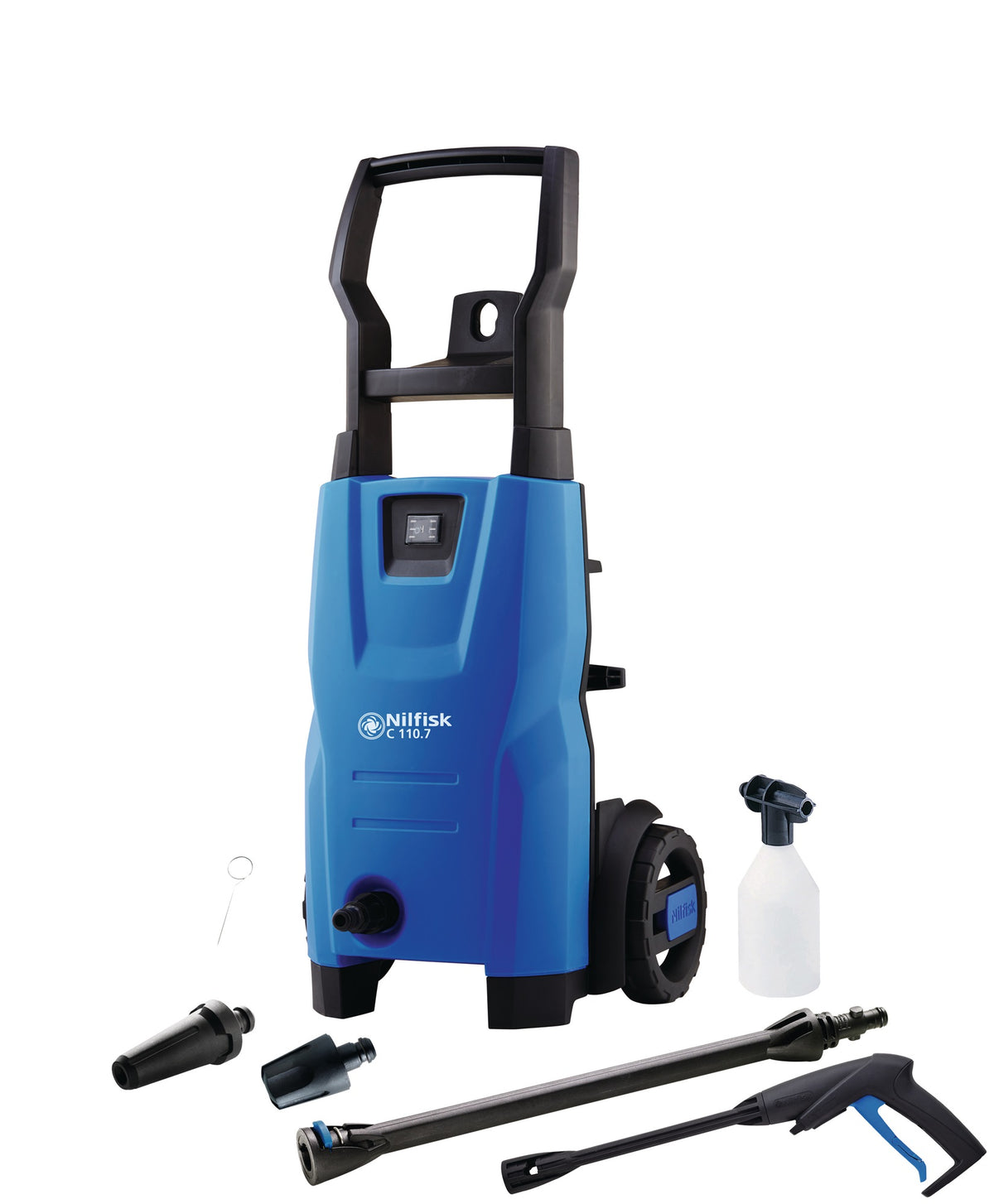 NILFISK Hochdruckreiniger C 110.7-5 X-tra 310/440 l/h 10-110 bar 1,4 kW – Ideal für Haus und Garten