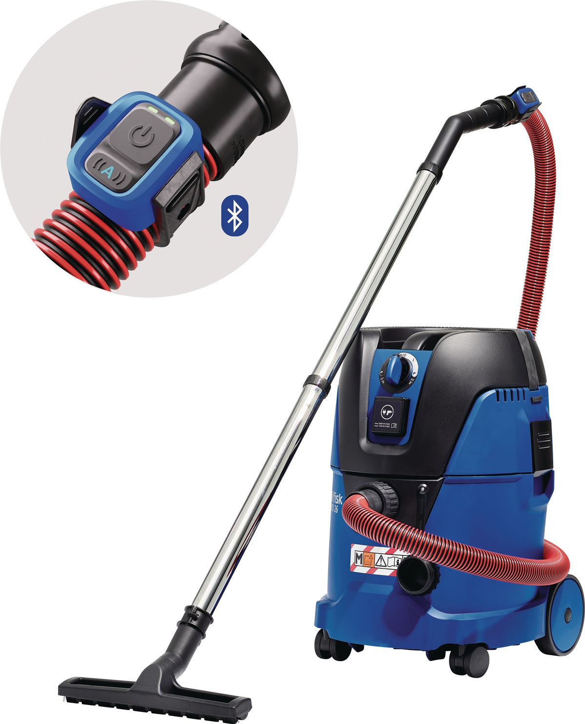 NILFISK Sicherheitssauger AERO 26-W2M PC 1500 W Staubklasse M mit Bluetooth-Fernbedienung