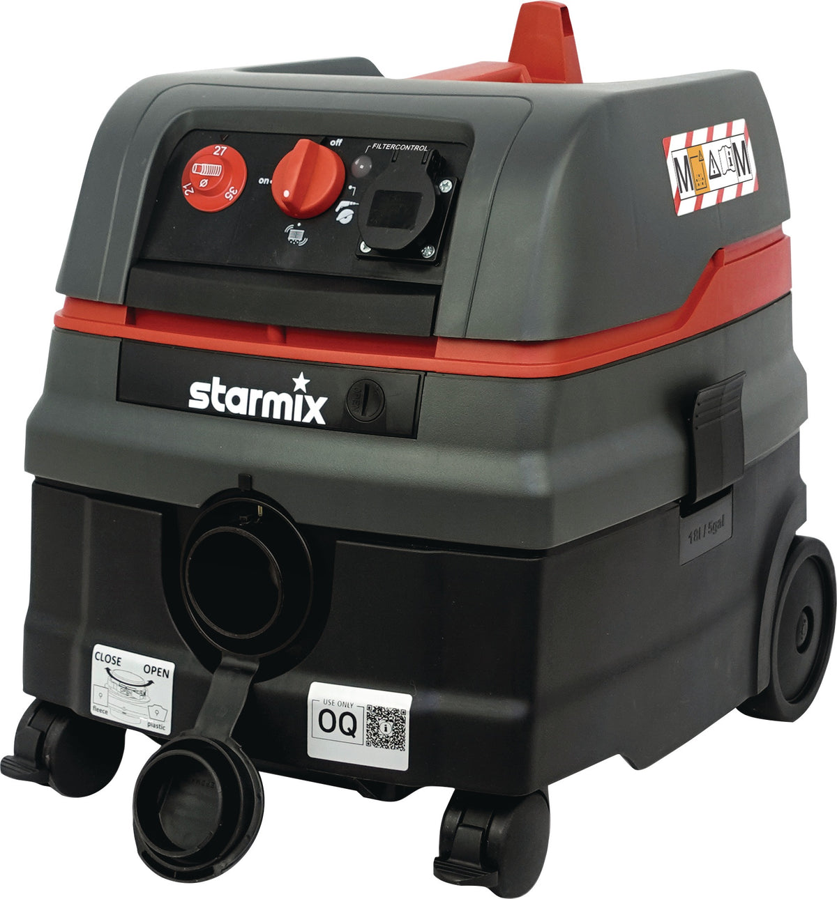 STARMIX Staubsauger ISC M-1418 mono max. 1400 W, 270 mbar, 18 l, Staubklasse M
