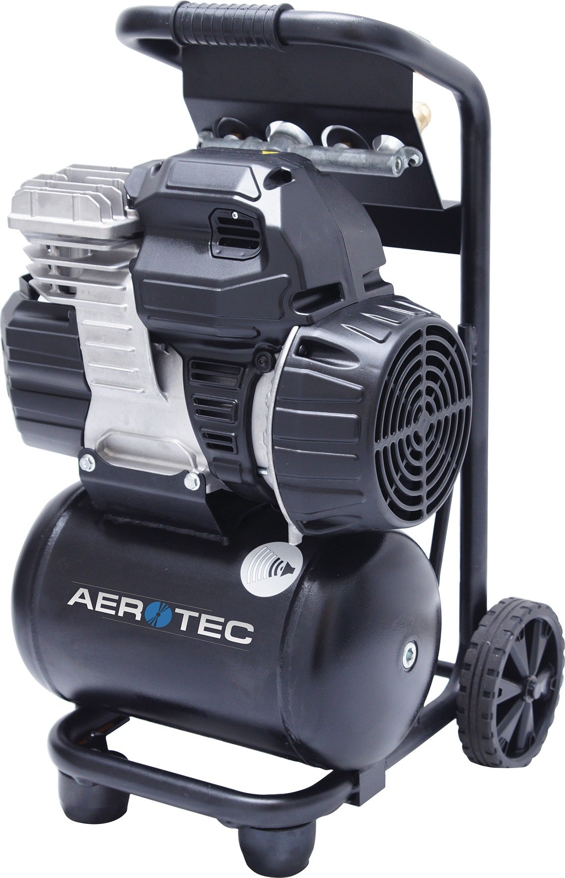 AEROTEC Kompressor Zenith 250 TECH – Ölfreier 10-Liter-Kompressor mit 10 bar, 1,1 kW, 230 V