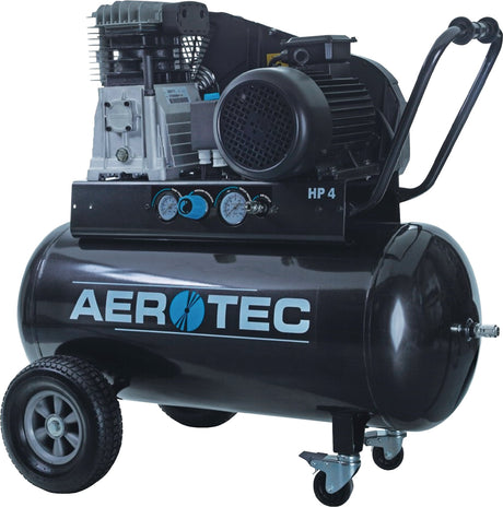 AEROTEC Kompressor 600-90 TECH – 90 l Kessel, 10 bar, 3 kW, 400 V