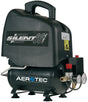 AEROTEC Vento Silent 6 Kompressor – ölfreier Kolbenkompressor, 6 l, 8 bar, 0,7 kW, 230 V, leise